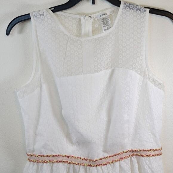 Anthropologie Esley Dress Womens Small Mini Cottagecore Coquette Coastal Cowgirl - Picture 2 of 9